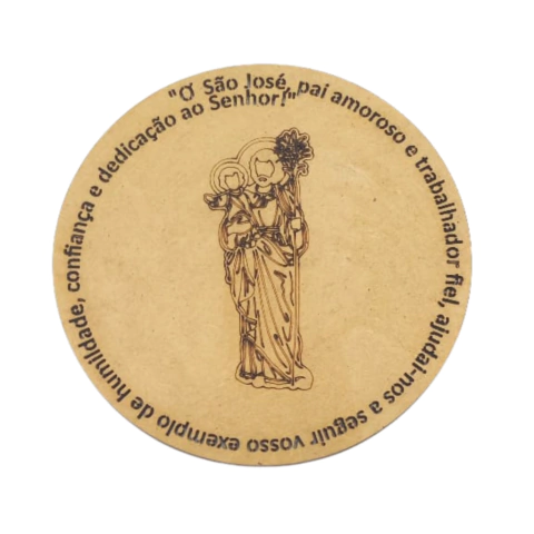 Mandalas MDF Religiosas Santos com Oração -10/30cm na internet