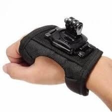 Suporte Go Pro Mão Luva Hand Punho 360° Gopro Strap Mount na internet
