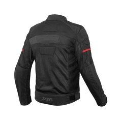 Jaqueta Masculina X11 Super Air Ventilada Preta Com Proteções Moto Motociclista - comprar online