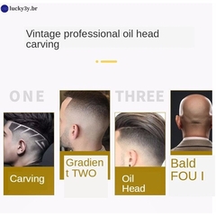 Imagem do T9 USB Máquina De Cortar Aparador De Cabelo Profissional Barbeiro Barbeador