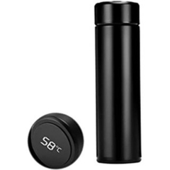 Garrafa térmica inox com termômetro led - comprar online