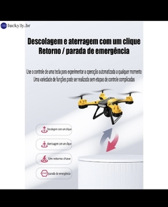 Drone 4K HD Fotografia Aérea Nova Wifi Dobrável Altitude 4K Fixo , Câmera & GPS Quadcopter - comprar online