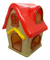 Casa Casita Para Hamster Topo Ruso Refugio Chalet Roedores - comprar online