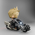 Pop Custom Cloud Strife e Hardy Daytona - Final Fantasy - Universo do Totoro