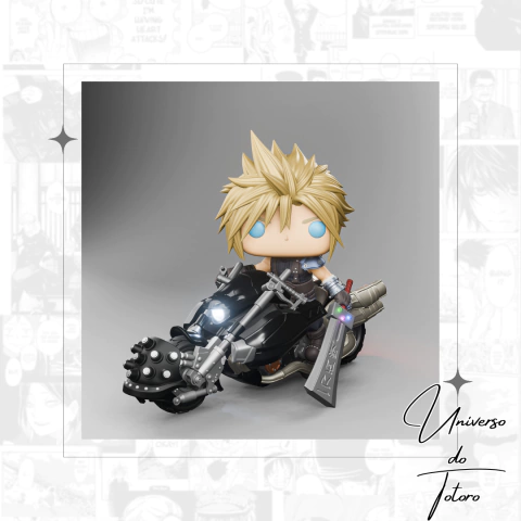 Pop Artesanal Cloud Strife e Hardy Daytona - Final Fantasy