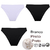 Kit 3 pçs de calcinha feminina lingerie de puro algodão - comprar online