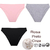 Imagem do Kit 3 pçs de calcinha feminina lingerie de puro algodão
