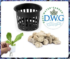 Canasta N10 + Leca + Espuma - Dwc Hidroponia