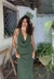 Vestido Odara longo - verde militar - +Mulé