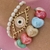 Pulseira Lolipop - Coração de Cerâmica - Colorido - comprar online