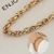 Conjunto Choker + Pulseira | Elo Duplo Luxo