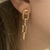 Brinco Elos Cartier Luxo
