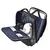 Mochila para notebook Jeep Slim preta 15.6” aberta, exibindo organização interna com câmera, fone e acessórios.