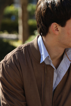 CAMPERA SUEDE (W25VM003MA) - tienda online