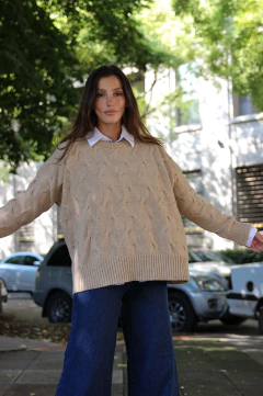 SWEATER EMMA (W25ML010BEI) - comprar online