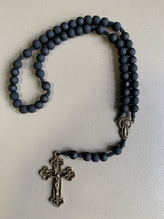 Terço - Preto fosco - loja online