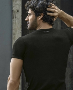 Imagen de BA3170-Marca: Bakhou | Remera morley. Manga corte escote redondo