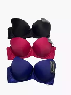 COR8817-Condeza corpiño talle especial con bordado | Cantidad minima de compra 3 - comprar online