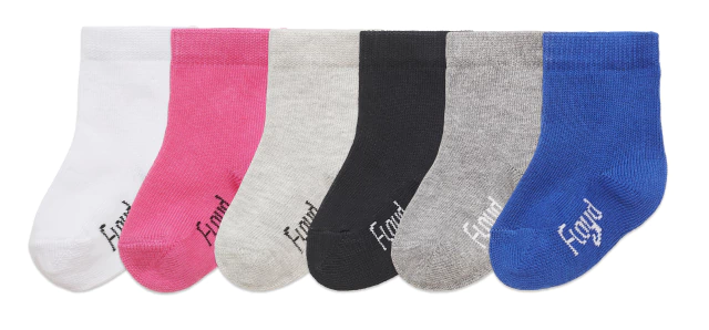 FL82T4-Media casual . Lisa Colores Surtidos Talle 4 | Cantidad mínima de compra 3