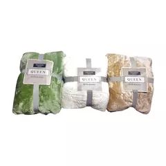 Imagen de BL125-Goldsun americca plush blanket frazada 2 1/2 plaza | Contidad minima de compra 3