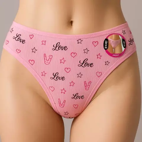 BO86557-10-Linda luna vedetina morley estampa love corazon talle comun | Cantidad minima de compra 3 - comprar online