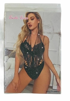 BDY109-BODY LINDA LUNA CON BRILLO | Cantidad minima de compra 3 - comprar online
