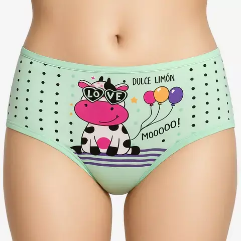 DLP783-Pañalera Frente Estamp. Cint. Pom Pom | Cantidad mínima de compra 3 - comprar online