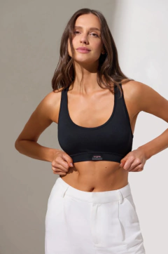 BRB1-Marca: Brigitte | Top de microfibra reforzado con algodón interno en internet