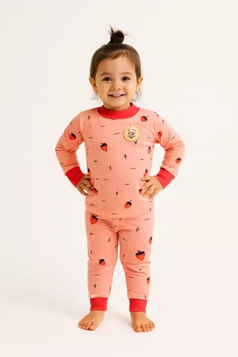 PJ525086-Linda Luna pijama frizado bebe nena | Cantidad minima de compra 3 - comprar online