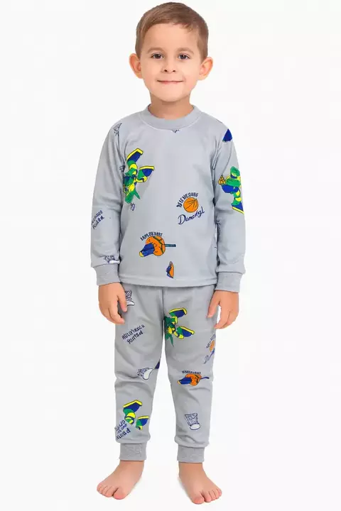 PJ97051-I-men pijama frizado bebe varon | Cantidad minima de compra 3 - comprar online