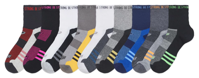FLGO470-INVENCIBLE STRENGHT: Media de alg/lycra. Talón y puntera acolchado. . | Cantidad mínima de compra 3