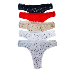 BO940-Jessibel Colales con puntilla estampada | Cantidad mínima de compra 3 - comprar online