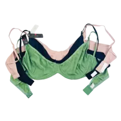 DA4200-Conjunto de Microfibra labrada Bralet | Cantidad mínima de compra 3 - comprar online
