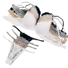 DA4542-Conjunto de Soft con puntilla DT | Cantidad mínima de compra 3 - comprar online