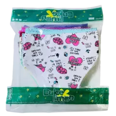 DLN819-Bombacha de Nena Color Tela Estamp. Modelos Varios | Cantidad mínima de compra 3 - tienda online