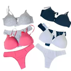 DA1051-Conjunto de Algodón liso | Cantidad mínima de compra 3 - comprar online