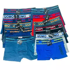 BX825-BOXER UOMO LISO IMPORTADO | Cantidad mínima de compra 3 - comprar online