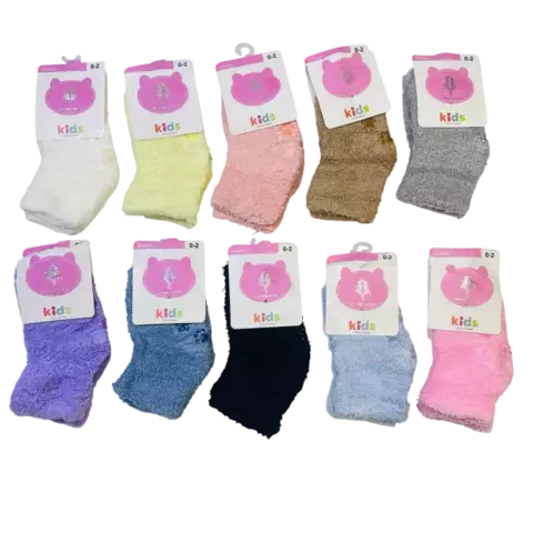 MD74102-Amorarma medias peluche niños lisas |Cantidad minima de compra 3 - comprar online