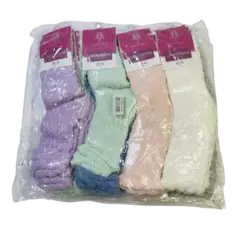 MD84559-Amorarma medias peluche dama lisas |Cantidad minima de compra 3 - comprar online