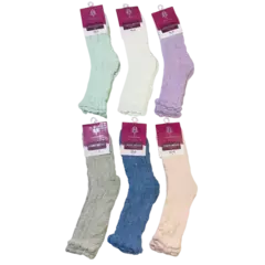 MD84559-Amorarma medias peluche dama lisas |Cantidad minima de compra 3 en internet