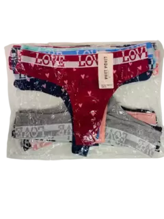 BO88637-21-Linda luna colales algodon estampado elastico love talle especial | Cantidad minima de compra 3 - tienda online