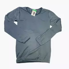 TE2RP-MARCA: TERRENAL |CAMISETA TERMICA NIÑOS CUELLO POLAR | Cantidad mínima de compra 3 - Lenceria marina