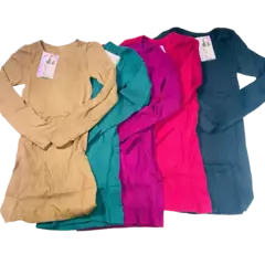 INV53509-Needfeel vestido morley frizado colores |Cantidad minima de compra 3 en internet