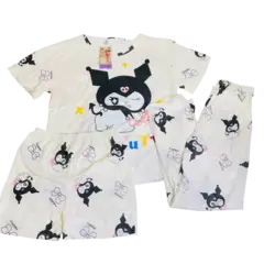PJ90917-Needfeel pijama dama 3 piezas con remera | Cantidad minima de compra 3 - comprar online