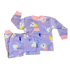 PJ828688-Linda Luna pijama frizado bebe nena | Cantidad minima de compra 3 en internet