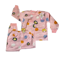 PJ828688-Linda Luna pijama frizado bebe nena | Cantidad minima de compra 3 - tienda online