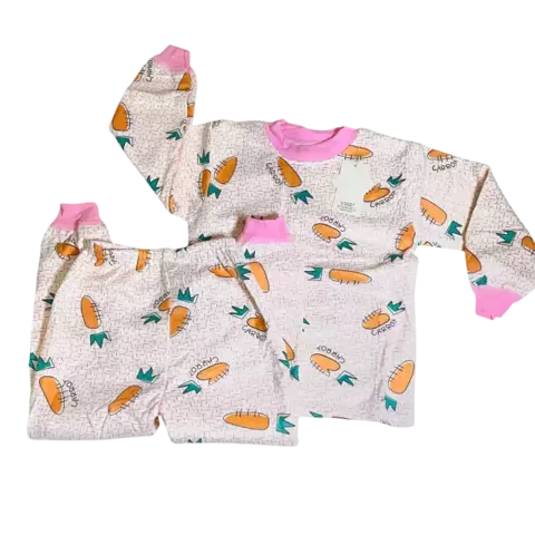 PJ828688-Linda Luna pijama frizado bebe nena | Cantidad minima de compra 3 - comprar online