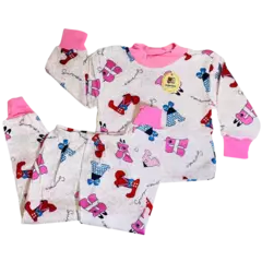 PJ525086-Linda Luna pijama frizado bebe nena | Cantidad minima de compra 3 en internet