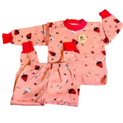 PJ525086-Linda Luna pijama frizado bebe nena | Cantidad minima de compra 3 - comprar online