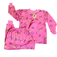 PJ73503-Linda Luna pijama frizado bebe nena con boton | Cantidad minima de compra 3 en internet